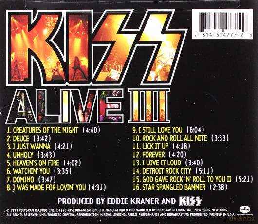 Kiss: Alive IIi [CD]