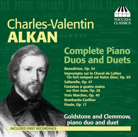 Goldstone Clemmow: Alkan Complete Piano Duos Duets [CD]