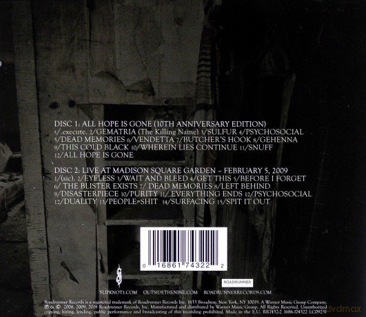 Slipknot: All Hope Is Gone [2CD]
