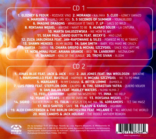 Najlepsze Hity 2018 [2CD]