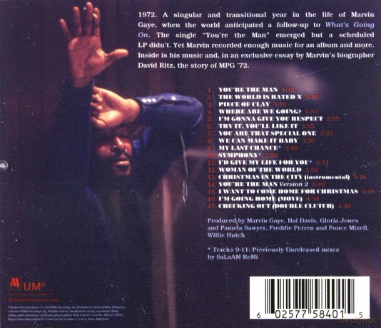 Marvin Gaye: You're The Man [CD]