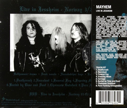 Mayhem: Live In Jessheim [CD]+[DVD]