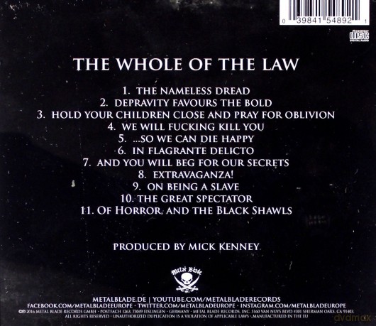 Anaal Nathrakh: The Whole Of The Law [CD]