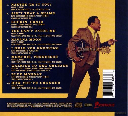 George Benson: Walking To New Orleans - Remembering Chuck Berry and Fats Domino (digipack) [CD]
