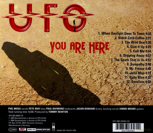 Ufo: You Are Here [CD]