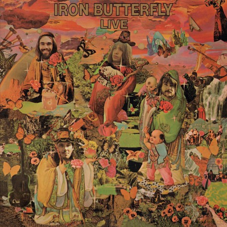Iron Butterfly: Iron Butterfly Live [Winyl]