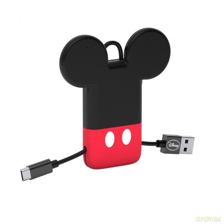 Kabel Micro USB 22 cm - Keyline Mickey