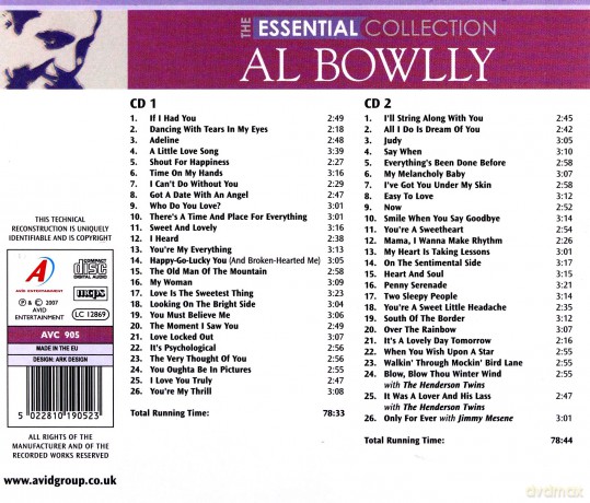 Al Bowlly: The Essential Collection [2CD]