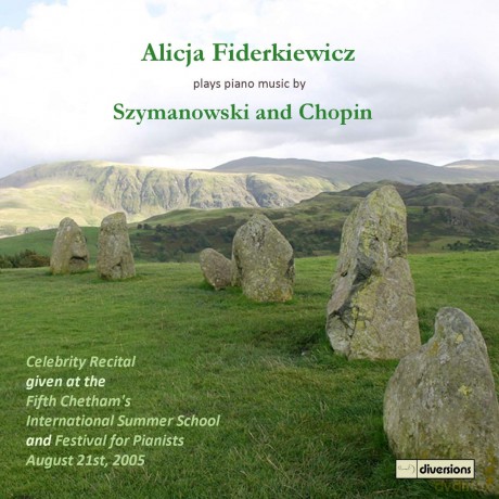 Alicja Fiderkiewicz: Celebrity Recital Szymanowski Chopin [CD]