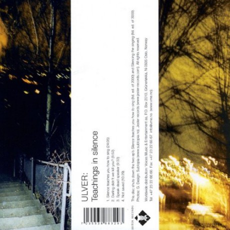Ulver: Teachings In Silence [CD]