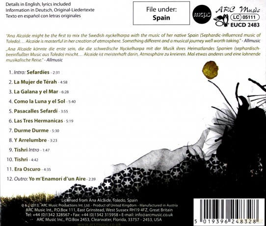 Ana Alcaide: Como La Luna Y El Sol [CD]
