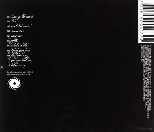 Andain: You Once Told Me [CD]