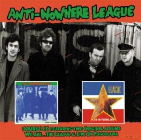 Anti-Nowhere League: We Are The League/Live In [CD]