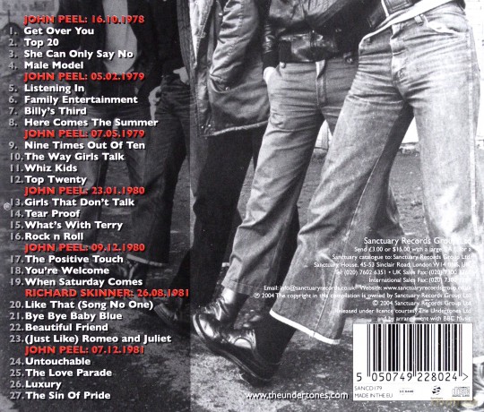 The Undertones: Radio Sessions [CD]
