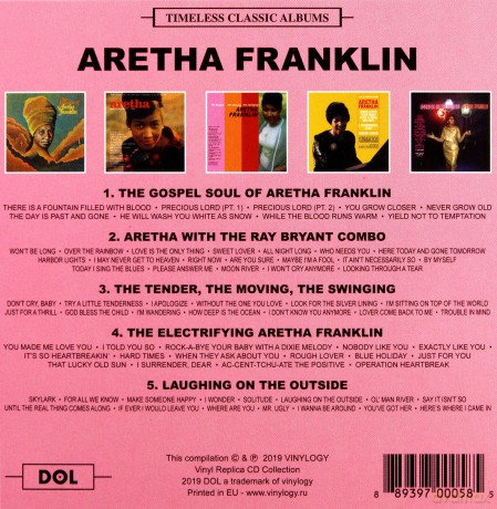 Aretha Franklin: Timeless Classic Albums [5CD]