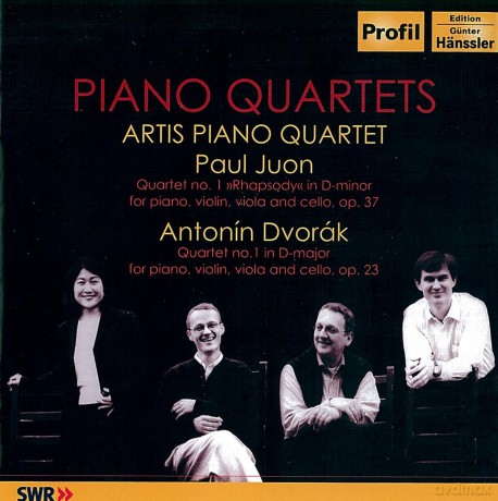Artis Piano Quartet: Juondvorakpiano Quartets [CD]