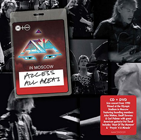 Asia Live In Moscow: Access All Areas [CD]+[DVD]
