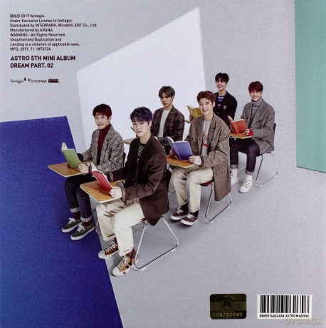 Astro: Dream Part.02 (5th Mini Album) Wish Version [CD]