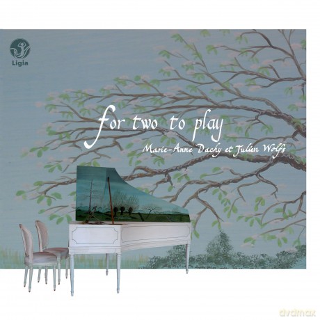 Bach Johann Christian And Carlston Nicholas: For Two To Play [CD]