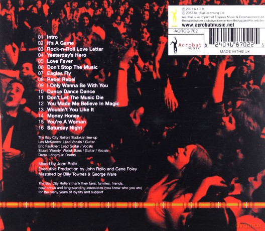 Bay City Rollers: Rollerworld: Liove At The Budokan [CD]