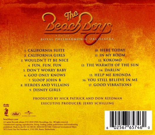 Beach Boys & Rpo: With The Royal Philharmonic Orchestra [CD]