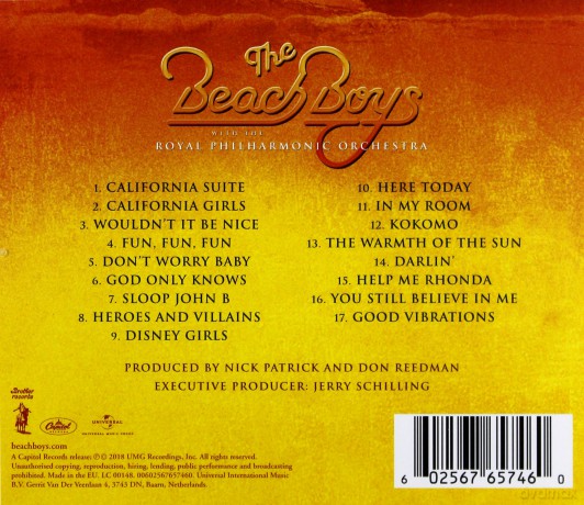 Beach Boys & Rpo: With The Royal Philharmonic Orchestra [CD]