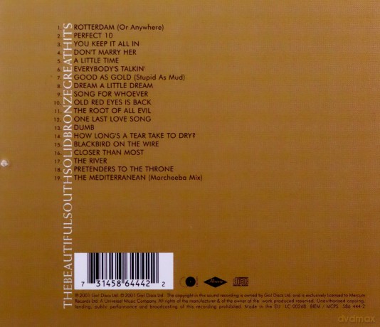 Beautiful South: Solid Bronze Great Hits [CD]