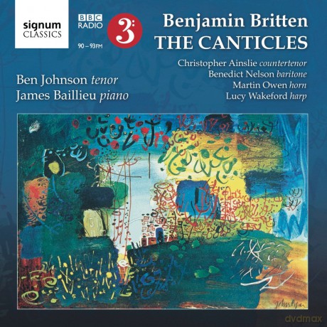 Ben Johnson&James Baillieu: Britten/The Canticles [CD]