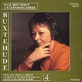 Bonnerup: Buxethude/Works For Organ - vol. 4 [CD]