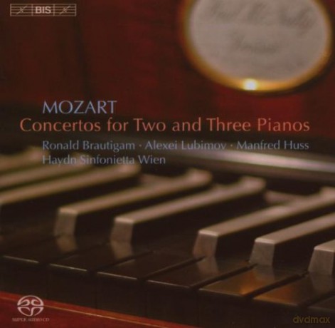 Brautigamlubimovhuss: Mozart Ctos For 2 3 Pianos [SACD]