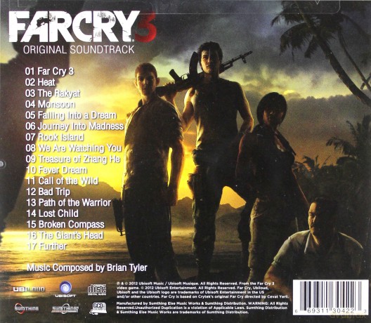 Brian Tyler: Far Cry 3 - Original Video Game Soundtrack [CD]