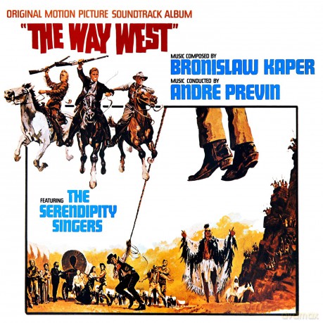 Bronislaw Kaper Conducted By Andre Previn: The Way West - OST [CD]