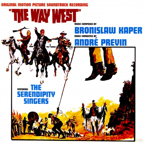 Bronislaw Kaper Conducted By Andre Previn: The Way West - OST [CD]