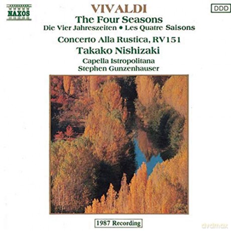 Capella Istrgunzenhauser: Vivaldithe Four Seasons [CD]