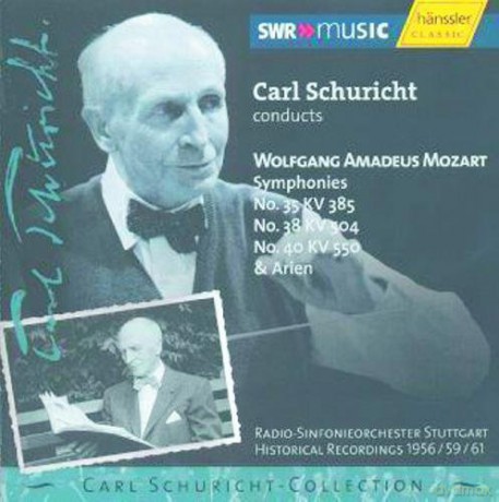 Carl Schuricht: Mozart-Symph.35-38-40 [CD]