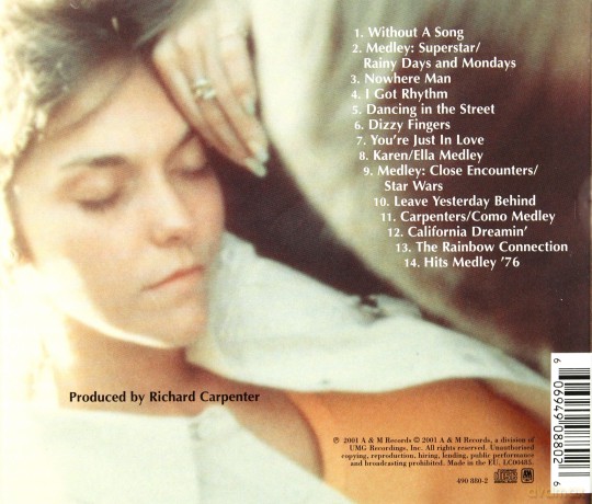Carpenters: As Time Goes By [CD]