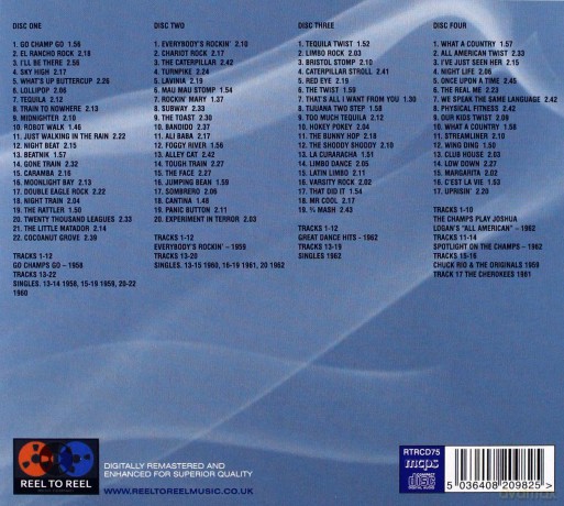 Champs: Five Classic Albums Plus Singles [4CD]