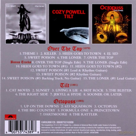 Cozy Powell: The Polydor Years [3CD]