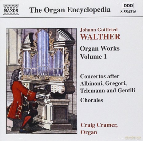 Craig Cramer: Waltherorgan Works vol. 1 [CD]