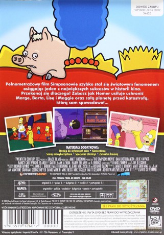 Simpsonowie: Wersja kinowa [DVD]