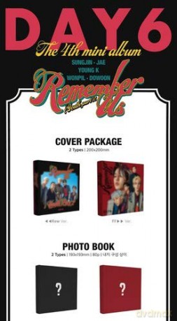 Day6: Remember Us: Youth Part 2 [CD]