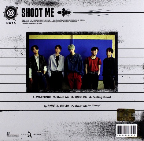 Day6: SHOOT ME: YOUTH PART 1 [CD]
