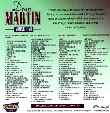 Dean Martin: Young Dino [4CD]