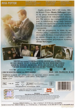 Miss Potter [DVD]