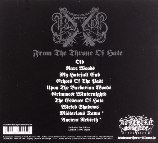 Elffor: From The Throne Of Hate [CD]