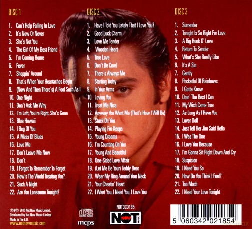 Elvis Presley: Love Songs [3CD]