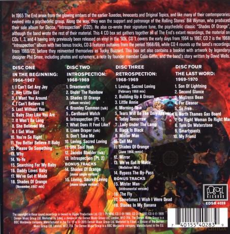 End: From Beginning To End [4CD]