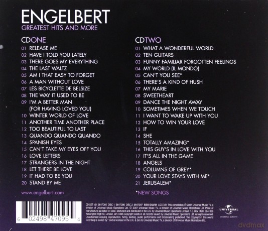 Engelbert Humperdinck: Greatest Hits & More [2CD]