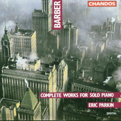 Eric Parkin: Barber Complete Works For Piano [CD]