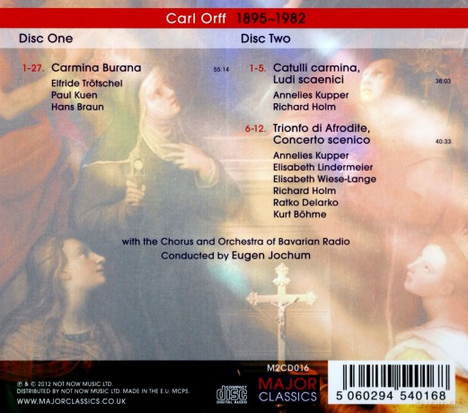 Eugen Jochum: Orff/Carmina Burana [2CD]